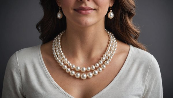 Découvrez l'élégance intemporelle du collier de perles
