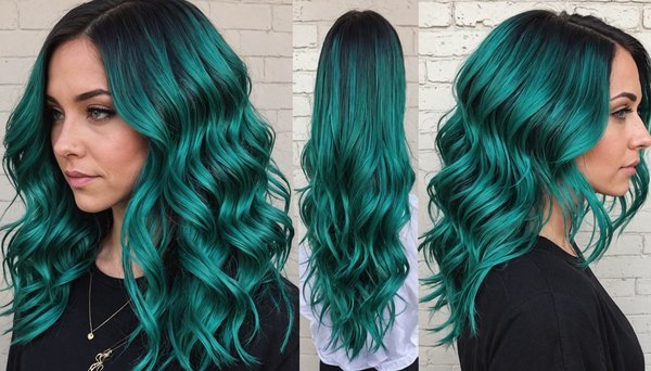 La magie de la coloration bleu turquoise pour vos cheveux