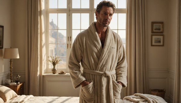 Adoptez le peignoir pilou pilou homme : allié de confort et élégance